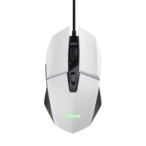 Trust GXT109W Felox vezetékes fehér gamer egér