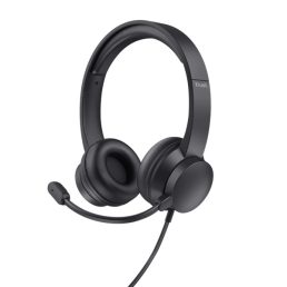 Trust Ayda PC vezetékes fekete headset