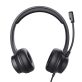Trust Ayda PC vezetékes fekete headset