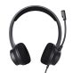 Trust Ayda USB-ENC PC vezetékes fekete headset