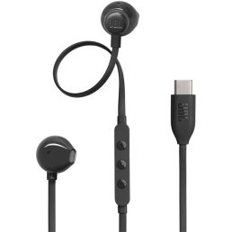   JBL T 305 C BLK vezetékes USB C mikrofonos fekete fülhallgató