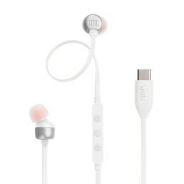   JBL T 310 C WHT vezetékes USB C mikrofonos fehér fülhallgató
