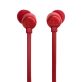 JBL T 310 C RED vezetékes USB C mikrofonos piros fülhallgató