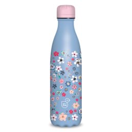   Ars Una 500 ml-es Pearl Blossom Blue 24 (5376) duplafalú fémkulacs