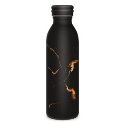   Ars Una 600 ml-es Máté Bence-Lion 24 (5162) duplafalú fémkulacs