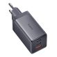   Baseus P10110812827-Z1 GaN5 65W szürke hálózati adapter 1m USB Type-C kábellel