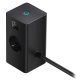   Baseus PSLR000301 PowerCombo 65W fekete hálózati töltő és elosztó