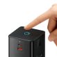   Baseus PSLR000301 PowerCombo 65W fekete hálózati töltő és elosztó
