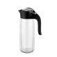  IRIS C-00236 Amfora Polygon üvegkancsó 1.600ml, fekete vagy elfántcsont színű