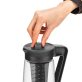   IRIS C-00250 Karefe Oval kancsó gyümölcstartóval 1.600ml, fekete vagy elfántcsont színű