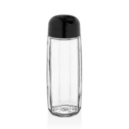   IRIS C-00442 Round Polygon üveg tároló 1.600ml, fekete vagy elfántcsont színű