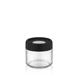   IRIS C-00113 Ring üveg tároló 300ml, fekete, elfántcsont vagy szürke színű