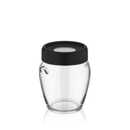   IRIS C-00138 Ring üveg tároló 580ml, fekete, elfántcsont vagy szürke színű