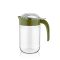 IRIS C-00130 Alegre olaj és ecet kiöntő üvegkancsó  660ml, zöld