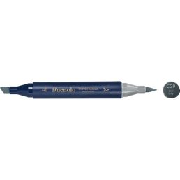   Deli Finenolo CG9 - Cool Grey kétvégű permanent ART marker