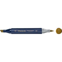   Deli Finenolo 41 - Olive Green kétvégű permanent ART marker