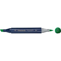   Deli Finenolo 55 - Emerald Green kétvégű permanent ART marker