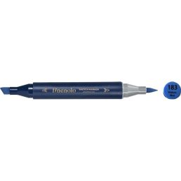   Deli Finenolo 183 - Phthalo Blue kétvégű permanent ART marker