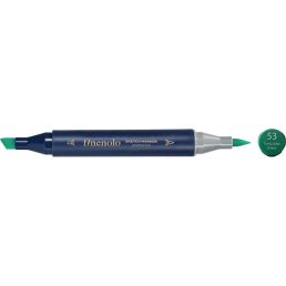   Deli Finenolo 53 - Turquoise Green kétvégű permanent ART marker