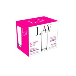   LAV Empire Long Drink 360ml koktélos pohár szett 6 darabos LV-LBR340F