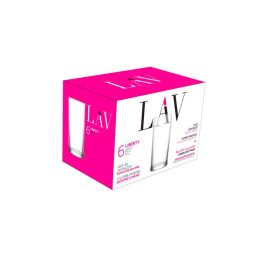   LAV Liberty Long Drink 295ml koktélos pohár szett 6 darabos LV-LBR320F