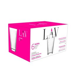   LAV Nora Long Drink 325ml koktélos pohár szett 6 darabos LV-NOR266F