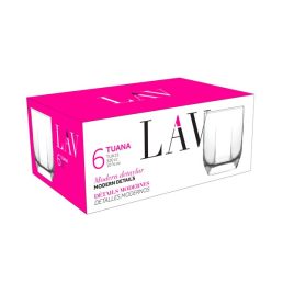   LAV Tuana Whisky 320ml whiskys pohár szett 6 darabos LV-TUA15F