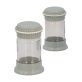 IRIS Macaron Salt&Pepper üveg fűszerszóró szett 2*105ml, rószaszín, fehér, szürke vagy kék színű HN-1139