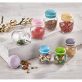   IRIS Macaron üveg fűszertartó 210ml, zöld, fukszia, narancs vagy citromsárga színű HN-1214