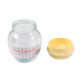 IRIS Macaron üveg fűszertartó 370ml, zöld, fukszia, narancs vagy citromsárga színű HN-1215