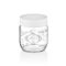 IRIS Retro üveg fűszertartó 425ml, fehér színű HN-1409