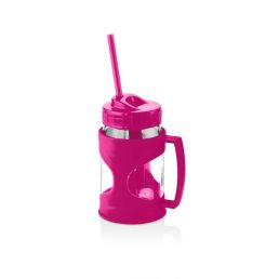   IRIS Sarajevo Hobby üveg pohár 370ml, zöld, fukszia, narancs vagy citromsárga színű HN-1755