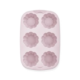   IRIS MIX szilikon muffin sütőforma 6 darabhoz, szürke, fekete vagy piros színű SL-3207