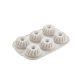   IRIS MIX szilikon muffin sütőforma 6 darabhoz, szürke, fekete vagy piros színű SL-3207