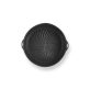 TOO összecsukható kerek szilikon forma forrólevegős sütőhöz (air fryer) 21cm átmérő, szürke, fekete vagy piros SL-3252