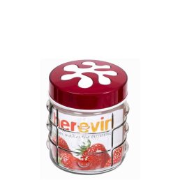   IRIS üveg fűszertartó négyzetes mintával 1.000ml, piros, lila vagy zöld színű 135901-000