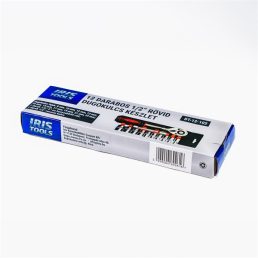   IRIS TOOLS DT-12-102 12 darabos 1/2" rövid dugókulcs készlet