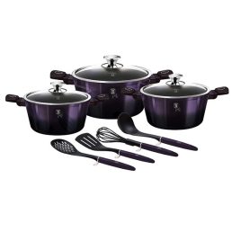   Berlinger Haus BH/7141 Purple Eclipse Collection 10 részes edénykészlet