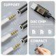   Axagon ADA-HC Mini USB-C audio adapter 384 kHz / 32 bit DAC átalakítóval