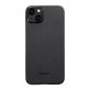   Pitaka 128971 1500D iPhone 15 Plus fekete/szürke aramid hátlap