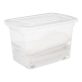   IRIS Home Box 52 literes tárolódoboz zárható tetővel, kerekekkel 22300800