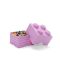 LEGO Tárolódoboz 2x2, rózsaszín (5,6 literes)