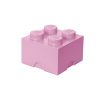 LEGO Tárolódoboz 2x2, rózsaszín (5,6 literes)