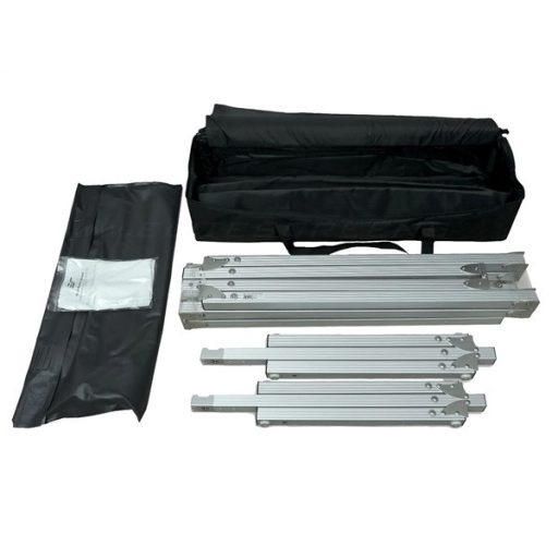EliteScreens OMS100H2 100" (16:9) 222x125cm fekete mobil szabadtéri vászon + táska