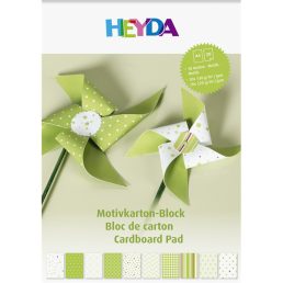 Heyda Zöld A4 20 lapos kartonlap szett