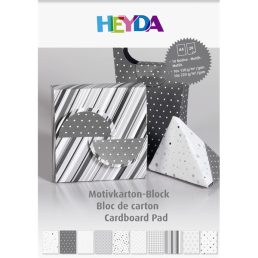 Heyda Antracit A4 20 lapos kartonlap szett