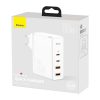 Baseus CCGAN2P-L02 GaN2 Pro 100W 2xUSB/2xType-C 100W fehér hálózati töltő