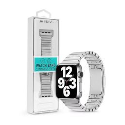   Devia ST325137 Apple Watch 42/44/45/49 mm ezüst fém óraszíj