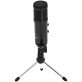 Lorgar Soner 313 fekete gamer mikrofon
