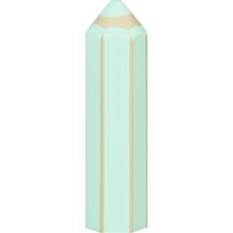 Brunnen ceruza alakú menta radír